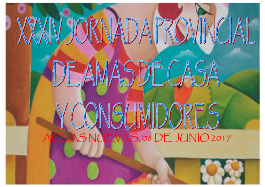 Cartel Jornadas amas de casa